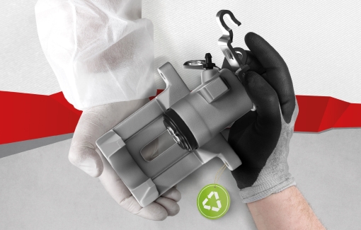 Valeo FTE-Qualität in der Wiederaufbereitung von Bremssätteln