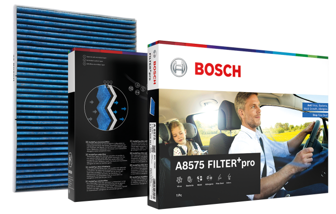 Bosch Filter+pro Innenraumfilter von Bosch – Auch effektiv gegen Viren und Schimmelwachstum